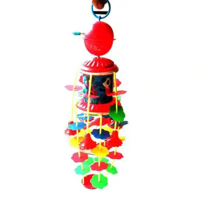 Fashion Wind Chimes Rotating Music Kids Toys Plastic Children Crib Bell Bed Hang Decoration 3-6 Years Infant Baby Gift