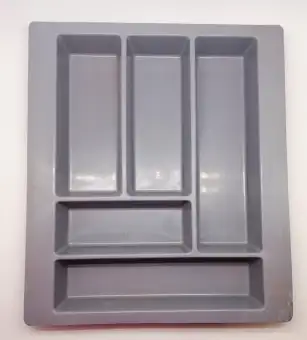 Plastic Spoon Tray Fork Knife Cutlery Tray Drawer Kitchen Cabinet