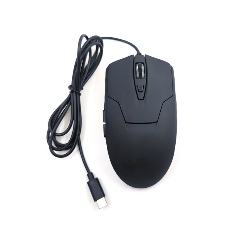 3D Type C Wired Mouse Gaming Mouse Silent Ergonomics Optical Mouse 2400 DPI Computer Mouse Gamer for PC/Laptop/Desktop