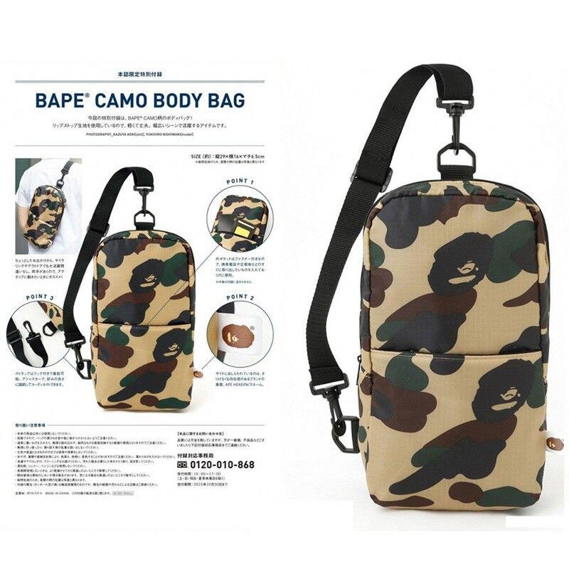 bathing ape sling bag
