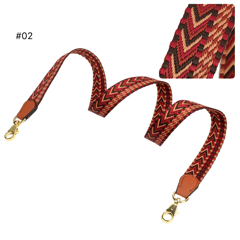 Versatile personality canvas Bag Strap Women Tote bag Strap Adjustable Single shoulder Crossbody Handbag Strap Fashionable Wallet Woman Accessories Replaceable transform DIY Bag Accessories