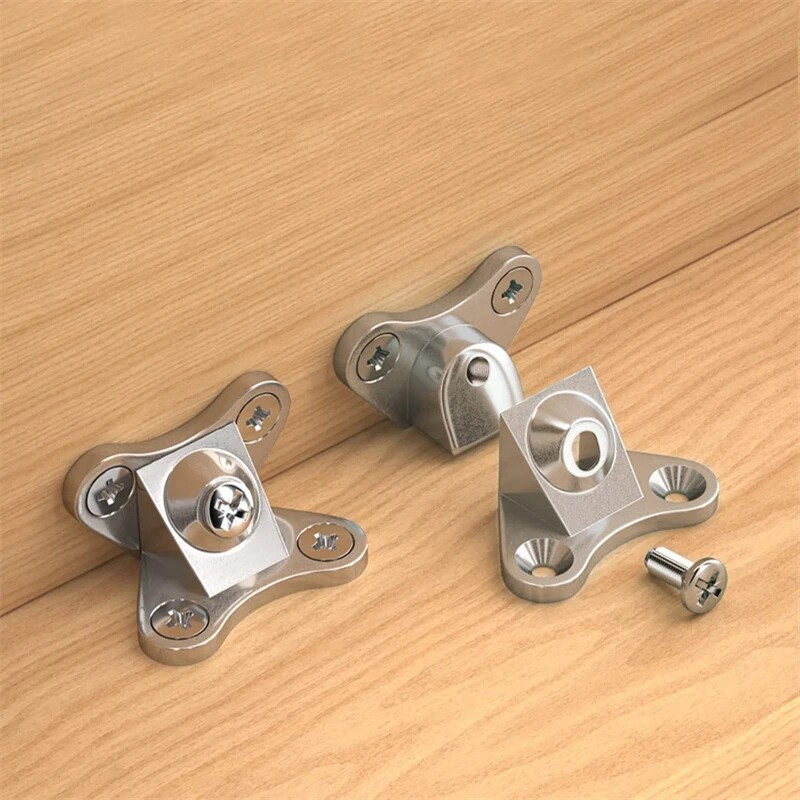 Polocat 1-10 set Furniture Handware Link Corner Code Support Connector Right Angle L Shape Bracket Holder 90 Degree Reinforced Butterfly Shaped