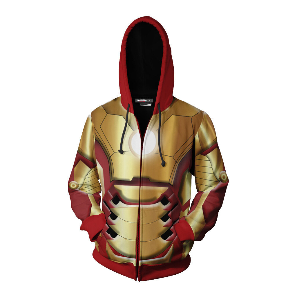 iron man hoodie jacket