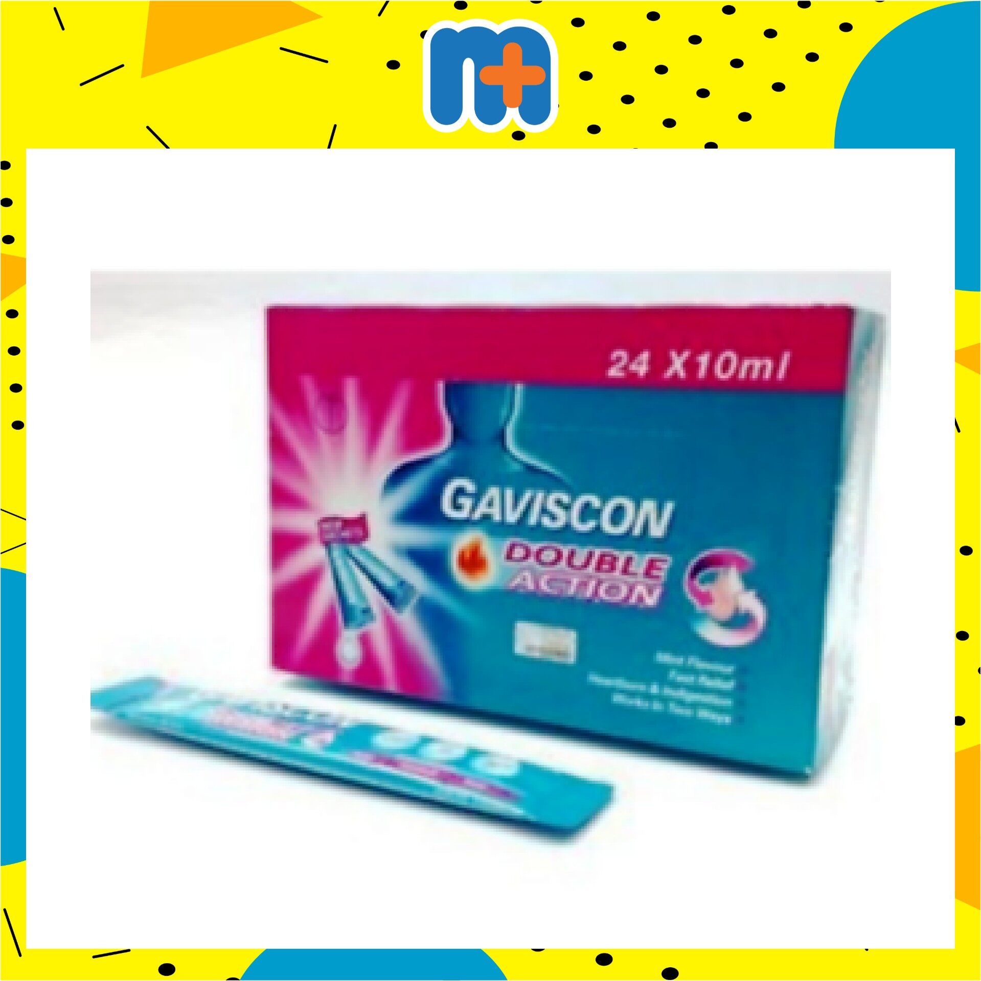 GAVISCON DOUBLE ACTION SACHETS 10ML X 24S Lazada