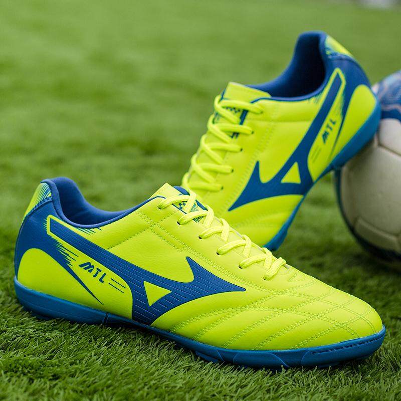 Original Turf Football Boots Futsal Shoes Professional Adult/child Football Shoes Indoor Soccer Shoes Cleats Training Shoes Size:32-44 Sports Footwear By Nike Sports