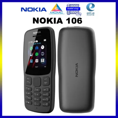 [Original] Nokia 106 Dual Sim (Nokia Malaysia Warranty)
