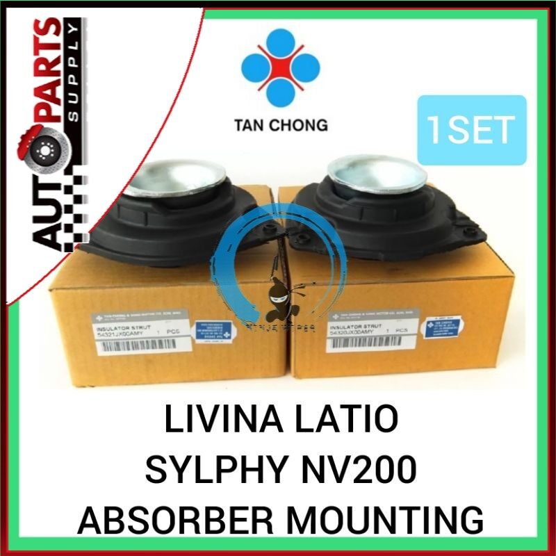 Tan Chong Nissan Livina Latio Sylphy Nv Front Absorber Mounting Set