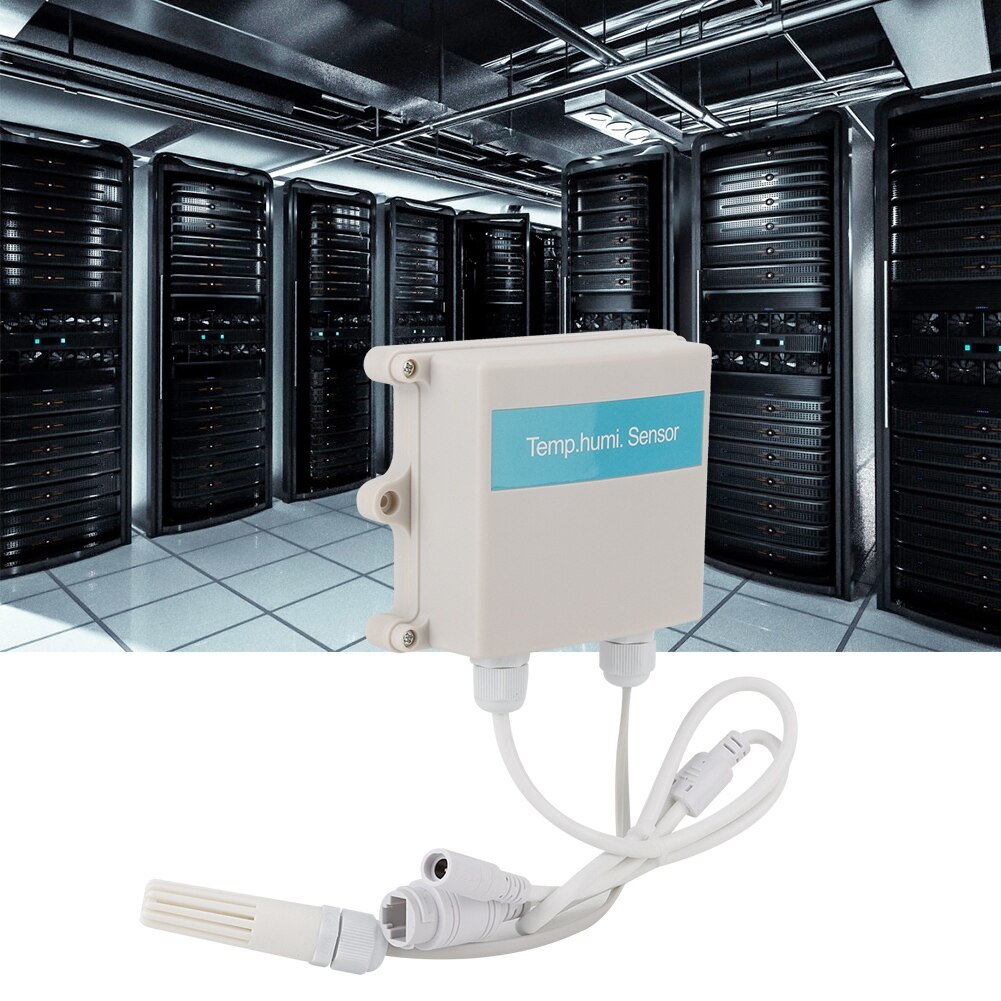 มาใหม่ล่าสุด ตัวแปลงสัญญาณอุณหภูมิความชื้น SENSOR TCP/IP DJ