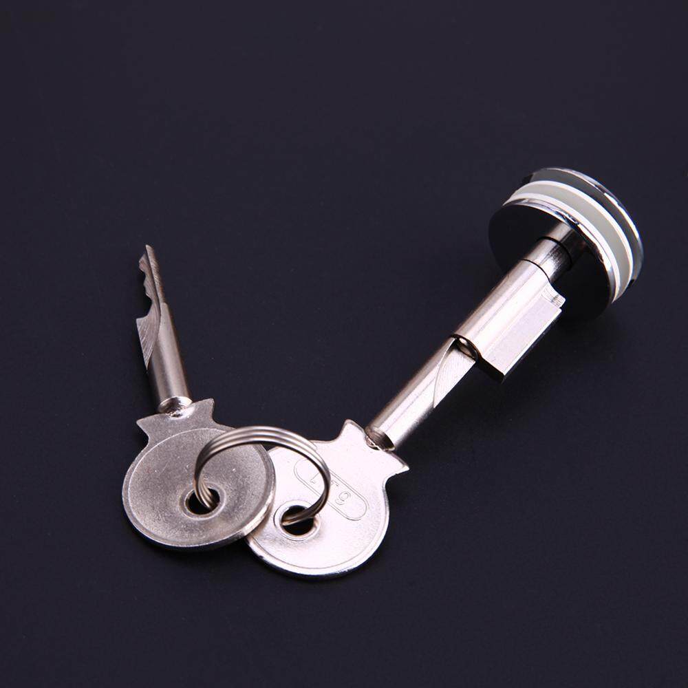 Zinc Alloy Glass Lock Showcase Push Display Door Cylinder Locks