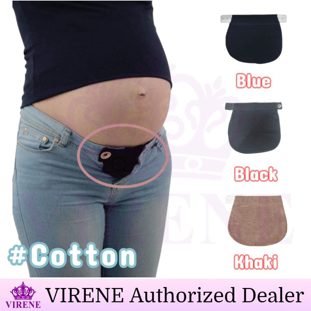 VIRENE Maternity Adjustable Waistband Pregnancy Pants Extender Belt for  Pregnant Tali Pinggang Pemannjang Seluar Ibu Mengandung