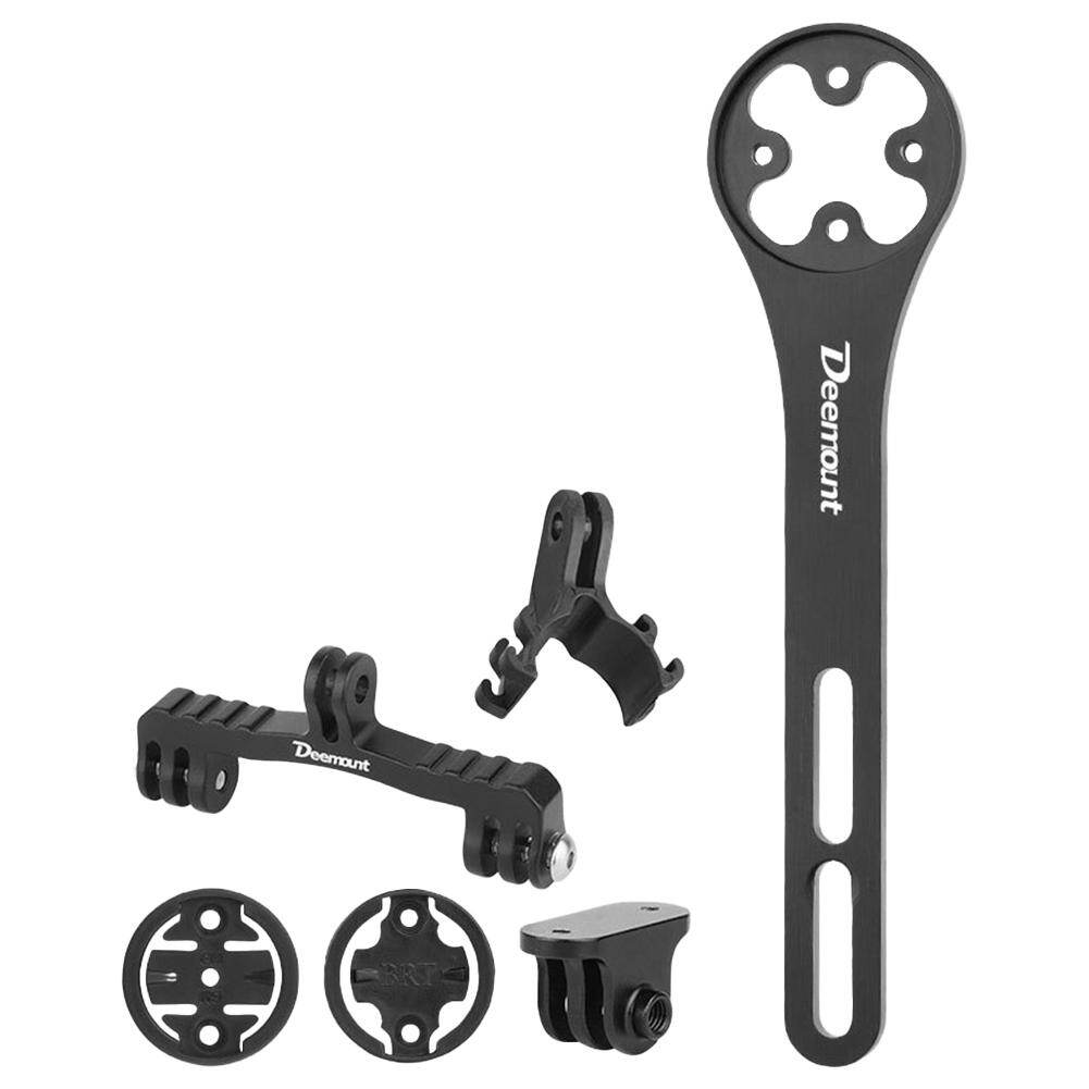 Handlebar Computer Mount Multifunction Camera Carbon Extended Bar Bike Camera Mount Suitable for Garmin and Brighton