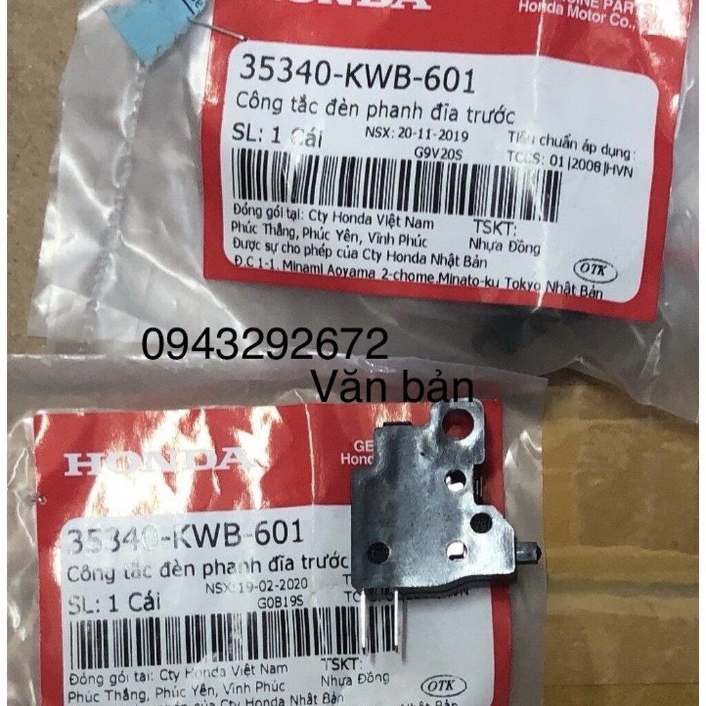 Công tắc destop đĩa honda