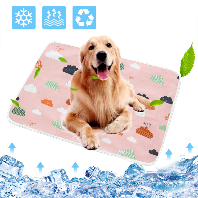 Dog Tã Mat Môi Trường Hấp Thụ Bảo Vệ Chống Nước Tái Sử Dụng Huấn Luyện Pad Dog Car Seat Cover Có Thể Giặt Được