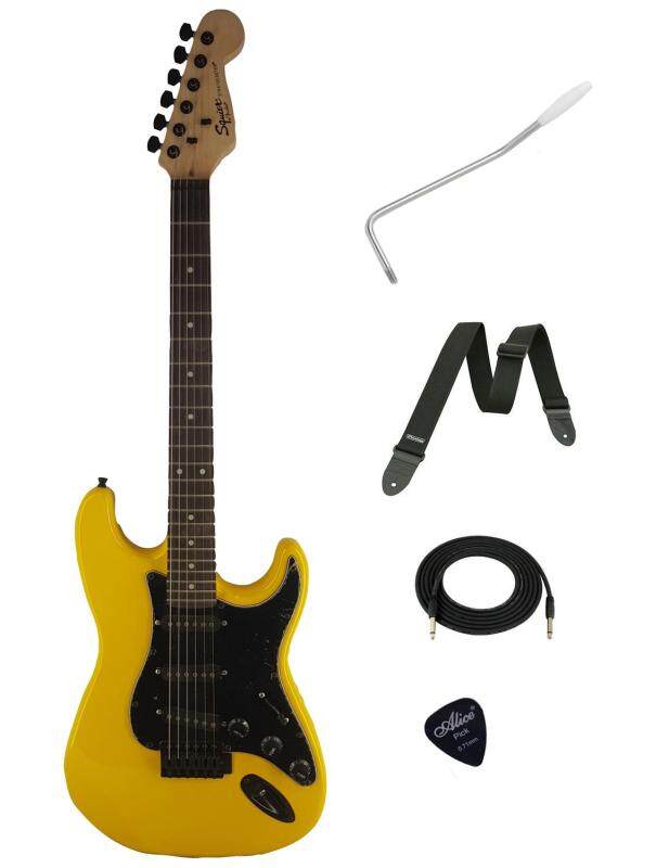 Custome Squier Electric Guitar (Yellow) Malaysia