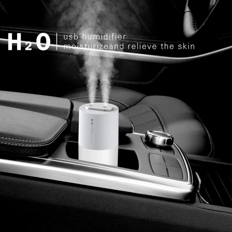 Dual Nozzle 400ml Air Humidifier Portable Aromatherapy Diffuser Essential Oil Mist Maker Singapore