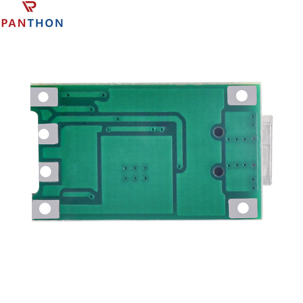 PANTHON 3.7V 4.2V Charge Discharge Integrated Module for 18650 Lithium Battery Charging Boost Protection PCB Board Module