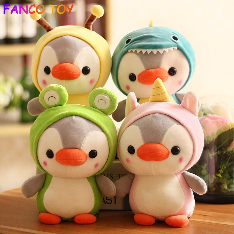 Soft Pink Penguin Plush Toy - 10 Inch Cuddly Stuffed Animal For Kids | Christmas & Valentine's Day Gift