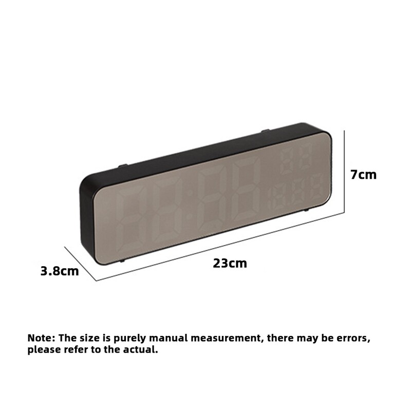 Digital LED Alarm Clock with Big Screen Digital Display Clock for Livingroom Decorative Clock