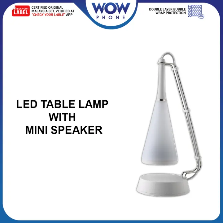 touch sensor led table lamp with speaker