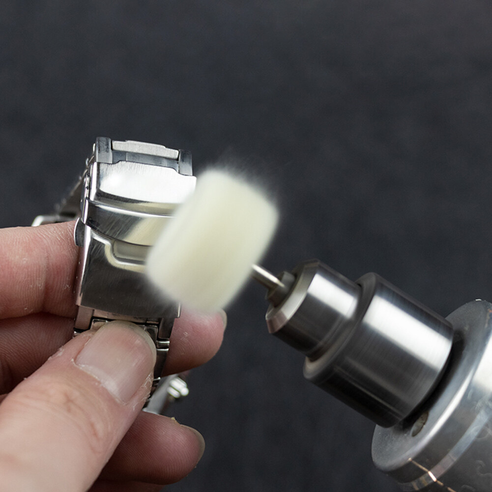 3mm Shank Wool Polishing Abrasive Brush Grinding Buffing Wheel Hand Tools