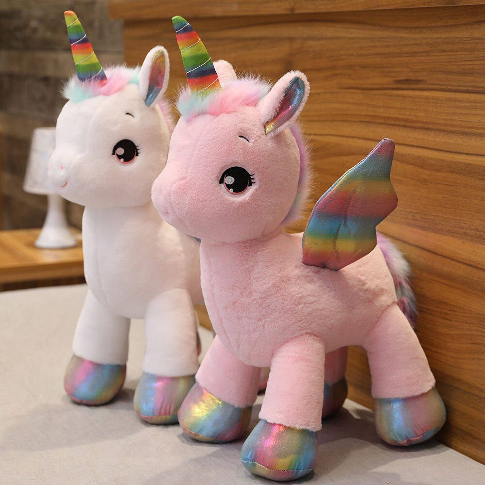 unicorn with wings stuffed animal