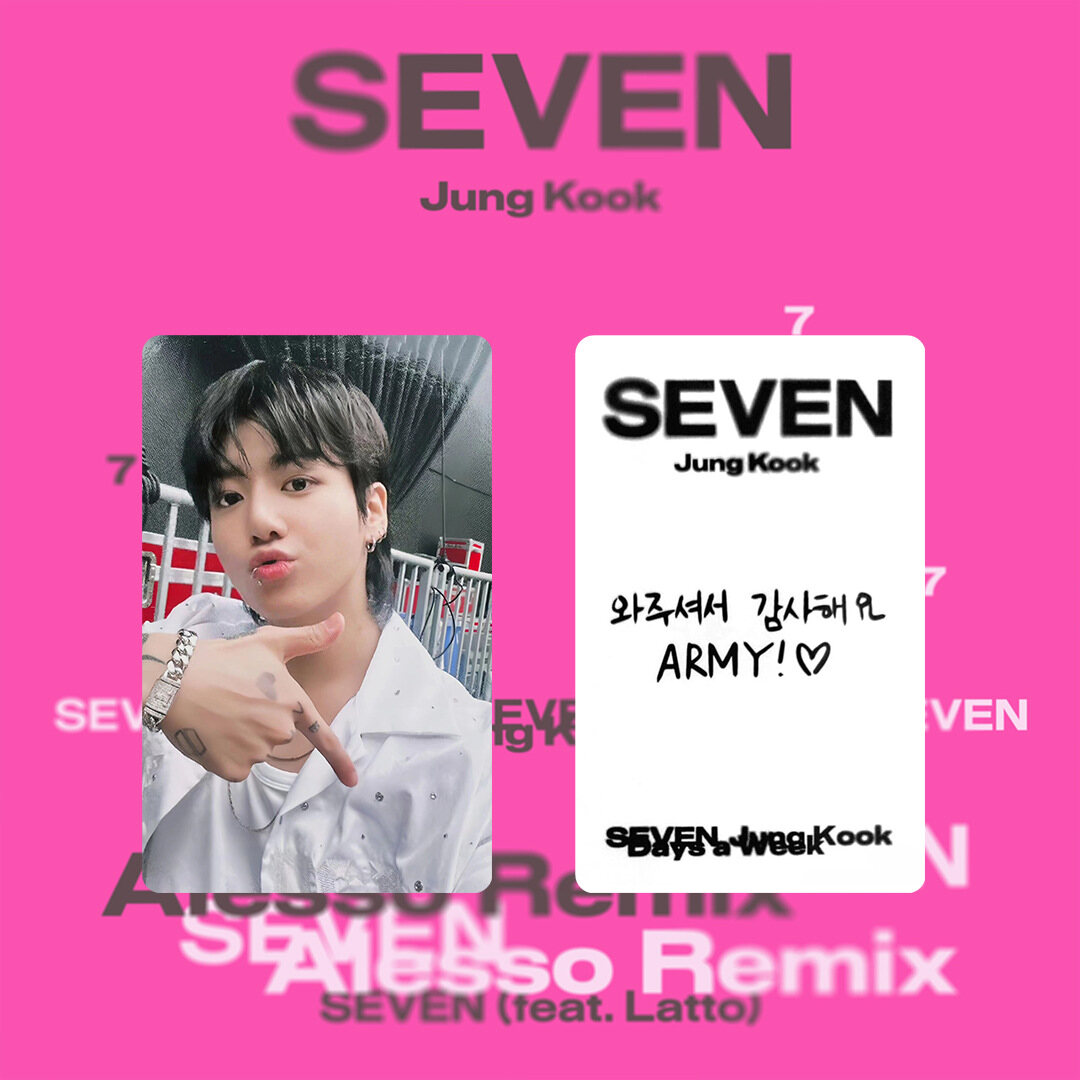 BTS SEVEN inkigayo ジョングク JUNGKOOK トレカ1枚 BTS SEVEN inkigayo ジョングク JUNGKOOK トレカ1枚 BTS SEVEN