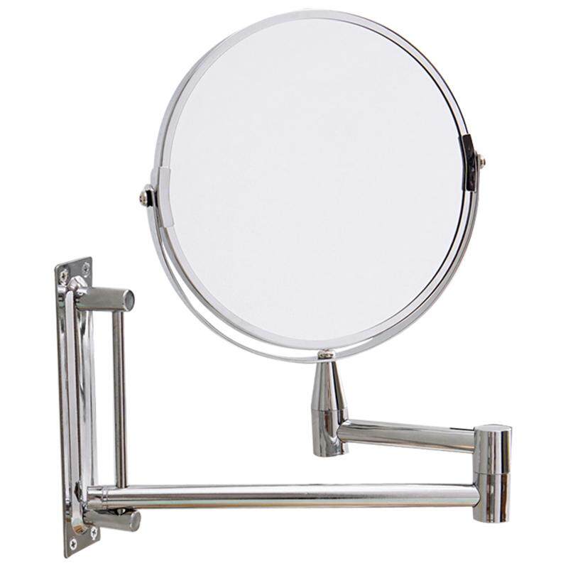Bathroom Mirror Magnification Double Sided Wall Mounted Vanity Magnifying Swivel Extendable