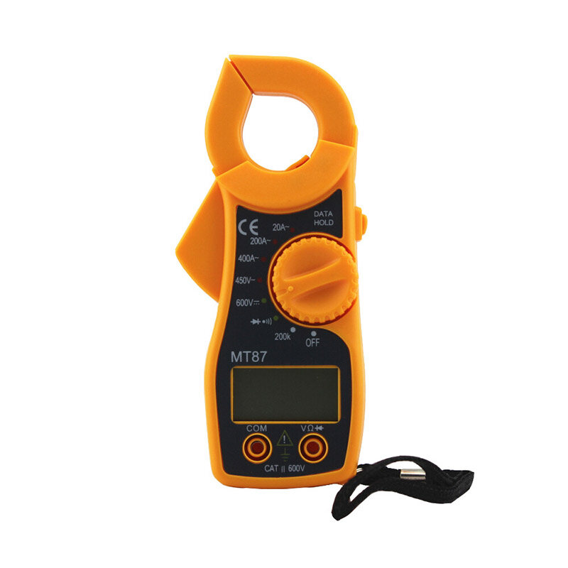 MT-87 Multimeter Clamp Voltage and Ammeter Measuring Resistance Voltage MT87 Clamp Current Meter Digital Clamp Meter