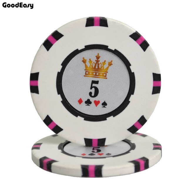25pcs/lot Poker Chips Upscale Set Pokers Metal Coins Casino Entertainment Texas Hold'em 16.5g/pcs 43x3.3mm