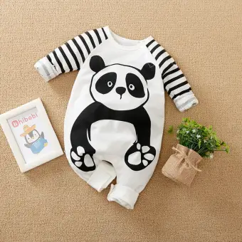 organic baby boy romper