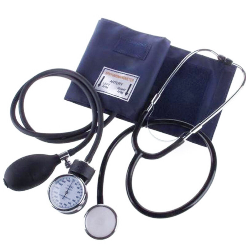 Máy Đo Huyết Áp Tâm Trương Sphygmomanometer Hướng Dẫn Sử Dụng Ống Nghe Bác Sĩ Cuff Sử Dụng Thiết Bị Gia Dụng Tâm Thu Đo Sức Khỏe