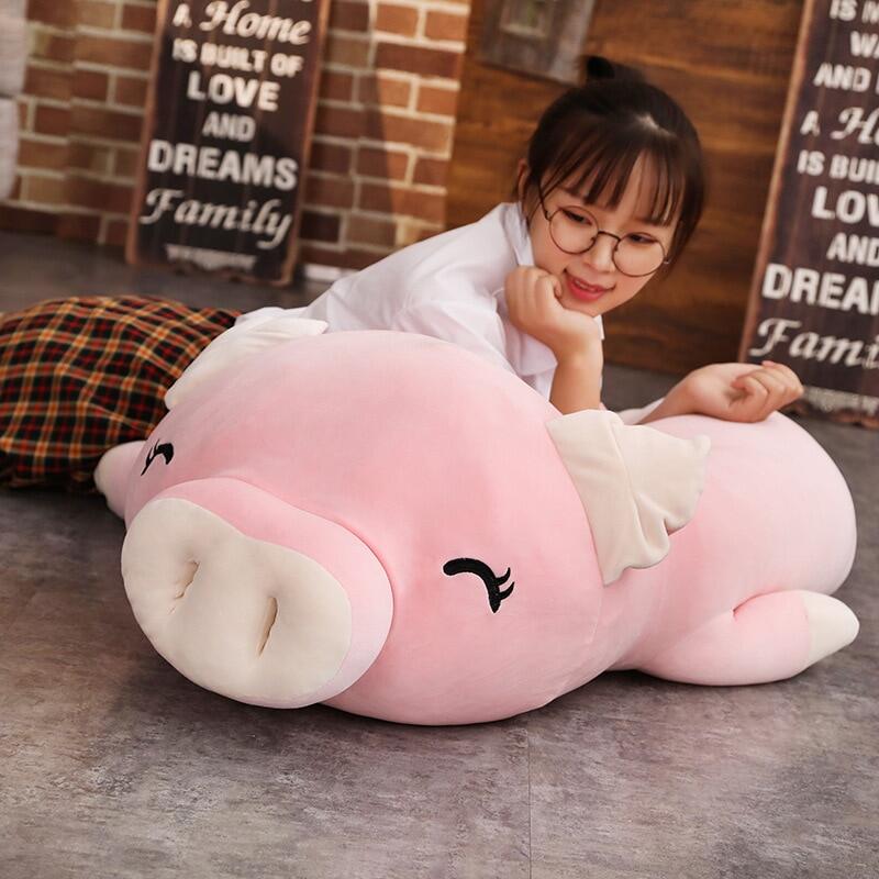 squishy pig pillow