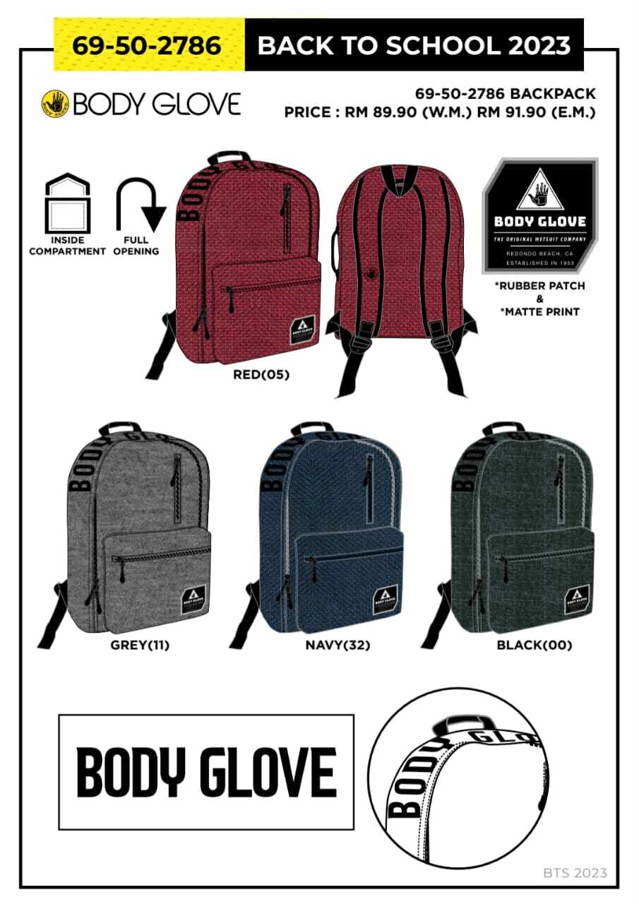 Body glove school outlet bag 2018