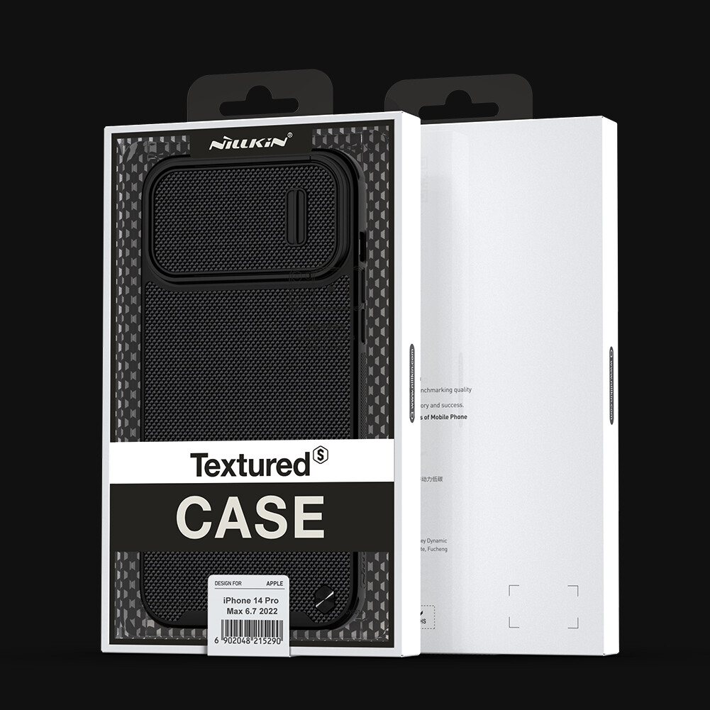 Nillkin Tectured's Case for iPhone 14 Pro Max iPhone 14 Max iPhone 14Pro 6.1'' 6.7'' Case TPU+PC Nylon Fiber Cover soft and hard combination Flexible soft Armor Back Cover