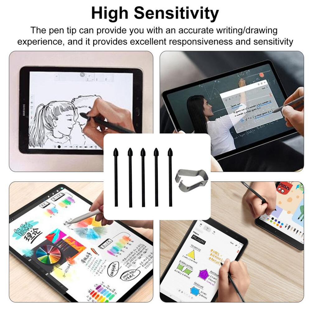 5 Đầu Bút Stylus Ngòi Bút S Cho Samsung Galaxy TabS6lite S6/S7/S7 + Note10/Note20 Đầu