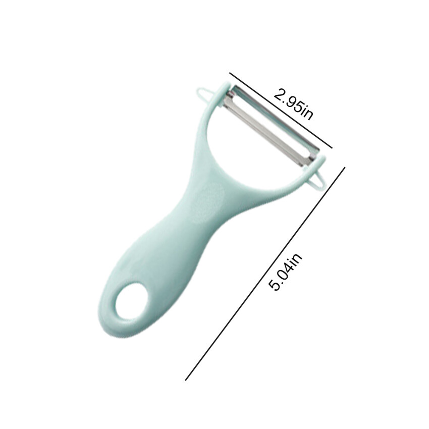 1PCS Stainless Steel Fruit Peeler Household Kitchen Tool Plastic Handle Apple Melon Planer Potato Planer Peeling