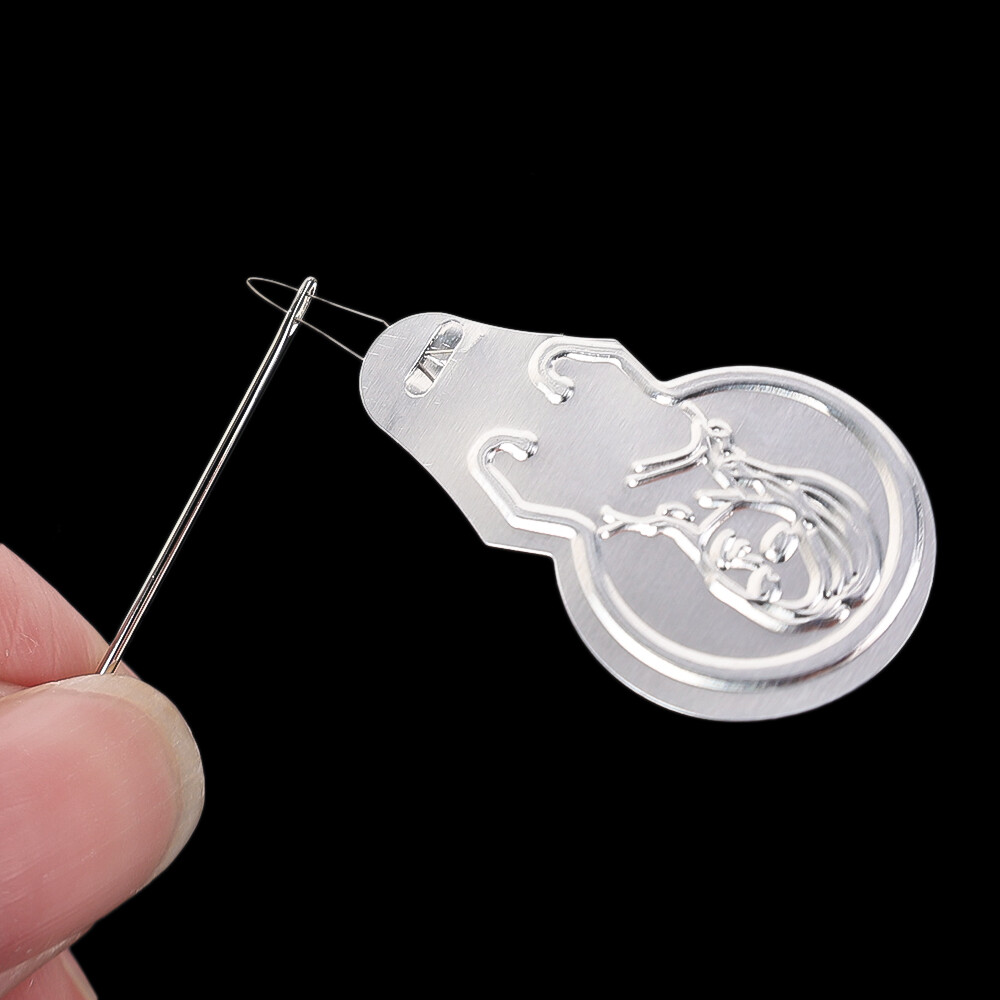 10PCS DIY Threader Elderly Guide Needle Easy Device Automatic Thread Sewing Tools Handmade Sewing Accessories Punch Needle