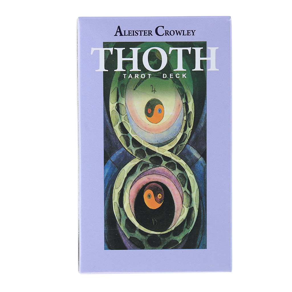 Family Party Board Game Thoth Tarot 78 Cards Deck Mysterious Divination for Oracle Playing Card