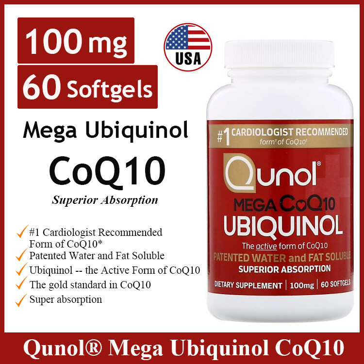 Is Coq10 Good For Fatty Liver Qunol Mega CoQ10 Ubiquinol / Extra Strength / Ultra CoQ10/Plus