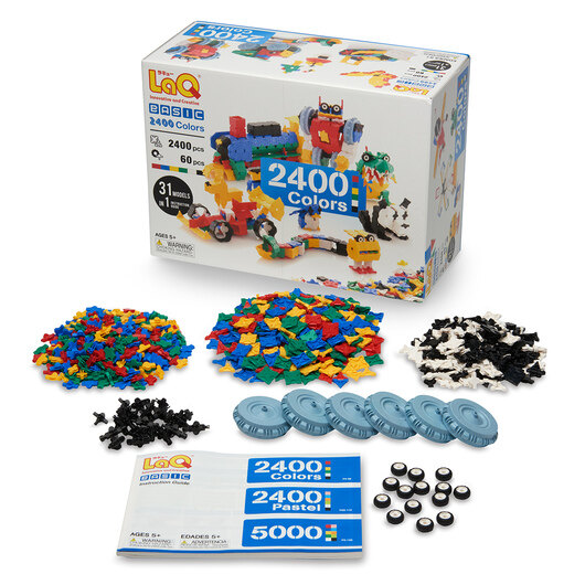 LaQ Blocks Basic Set - Basic 2400 Colors - 2,460 Pieces | Lazada