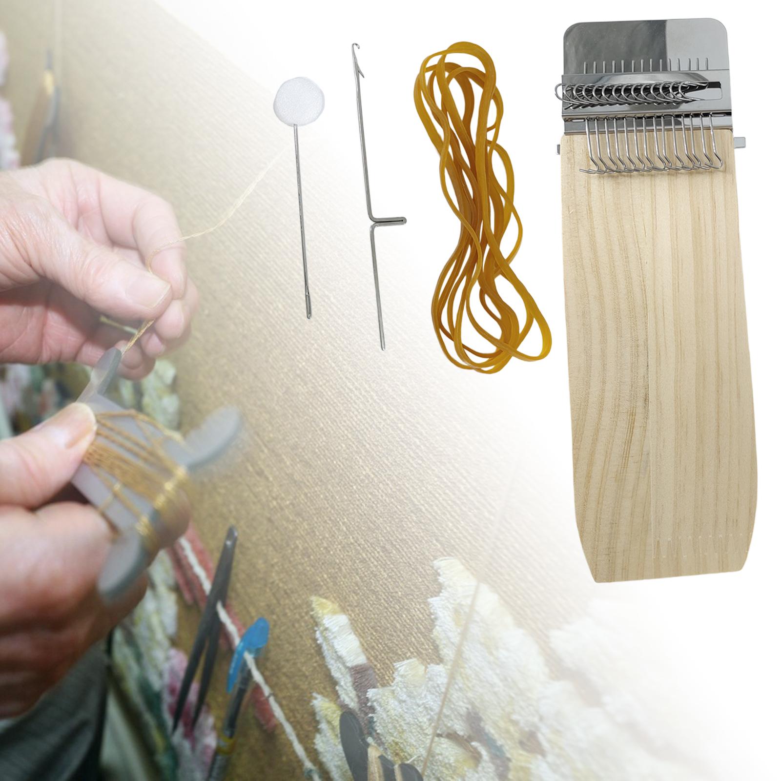 Blesiya Dụng Cụ Dệt Kiểu Tốc Độ Máy Dệt Nhỏ Bộ Dụng Cụ Dễ Dàng Bền