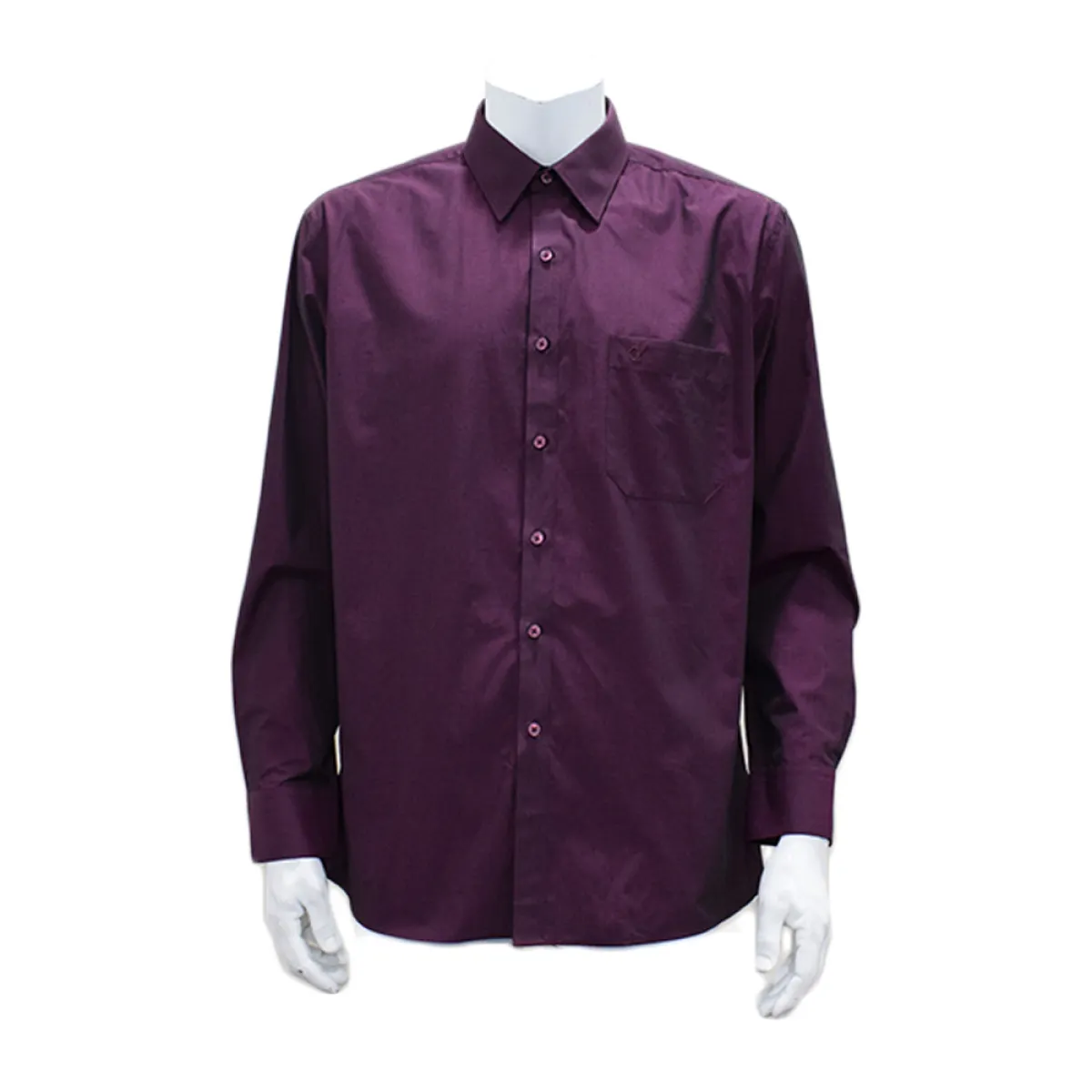 maroon business shirt