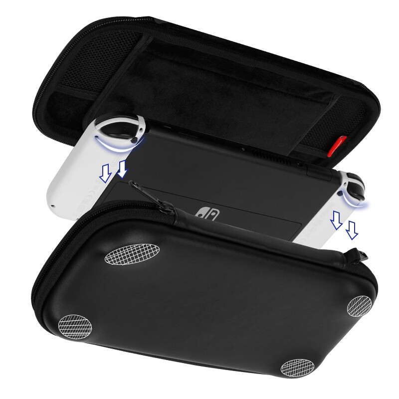 Carrying Case for Switch OLED Hard Pouch Protective Bag Storage Cover for NS Switch OLED Console Accessories