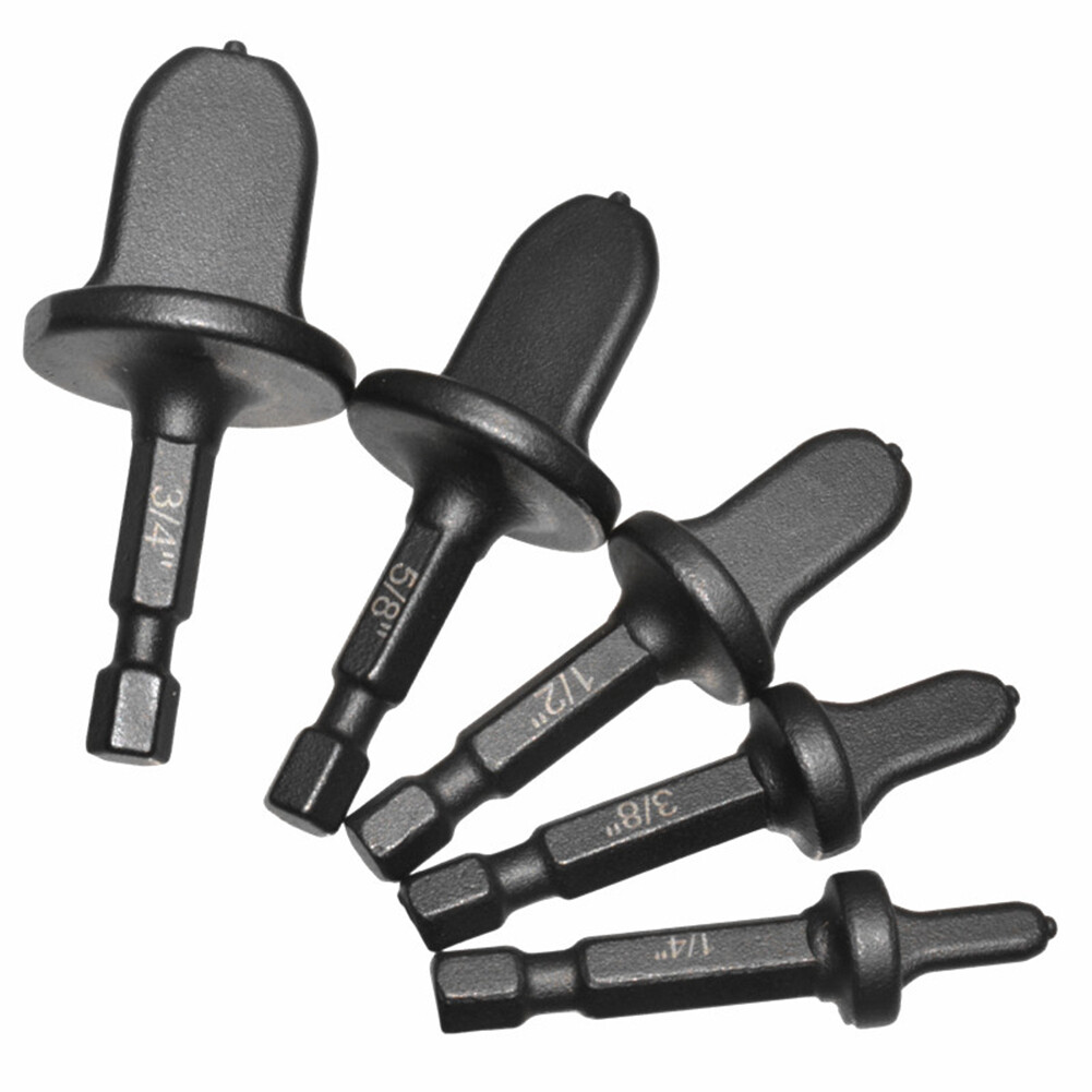 5pcs Hexagonal Handle Tube Expander Air Conditioner Drill Bit Pipe Flaring