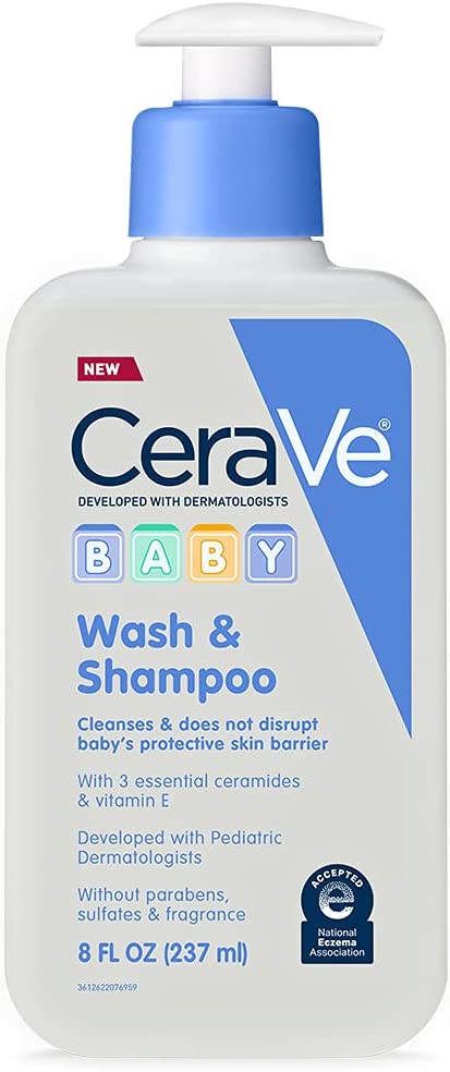 cerave baby most gentle baby shampoo