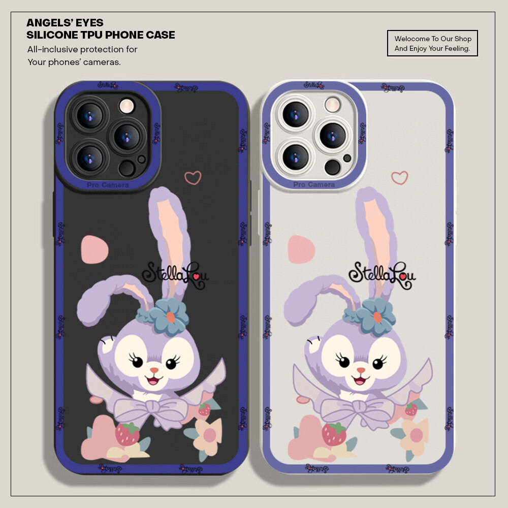 Hontinga Casing Case For Samsung Galaxy Note 8 Note 9 Case Cartoon Duffy Soft Silicone Full Cover Camera Protection Shockproof Rubber Cases Back Cover Phone Casing Softcase For Girls