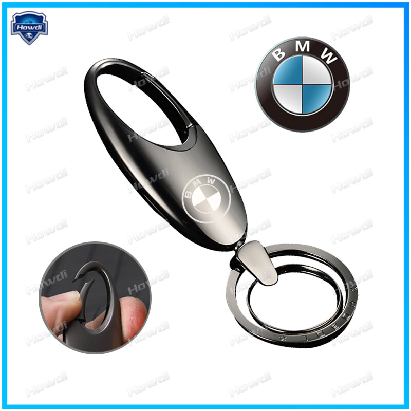 【Waterdrop Shape】Creative Alloy Metal Key Holder keychain with logo