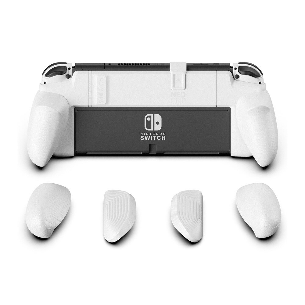 Skull & Co. NeoGrip with Replaceable Ergonomic Grip Protective Case for Nintendo Switch & Switch OLED