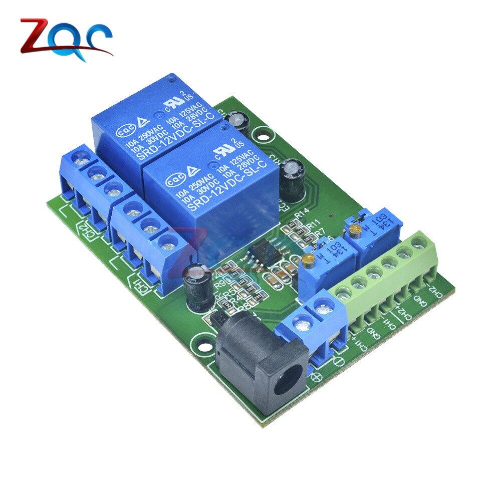 LM393 Voltage Comparator Relay Module 1/2/4CH with 5V/12V/24V Volt