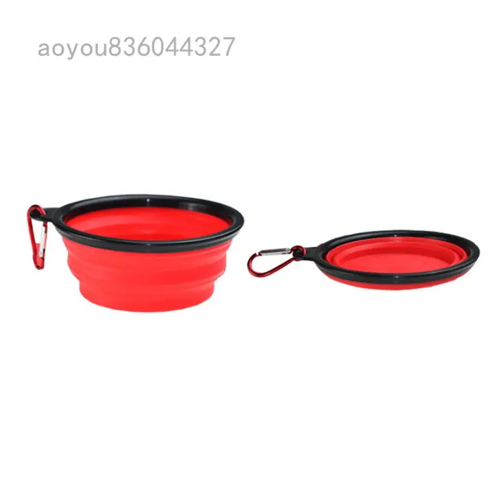 rubber dog bowl